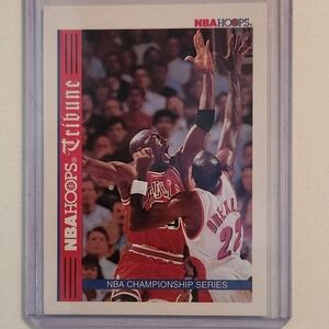 Michael Jordan NBA Championship Series Trading Card
